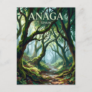 Anaga Ruralpark Spanien Postkarte
