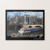 Anaglyph-Puzzle Amsterdams Holland 3D Puzzle (Horizontal)
