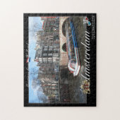 Anaglyph-Puzzle Amsterdams Holland 3D Puzzle (Vertikal)