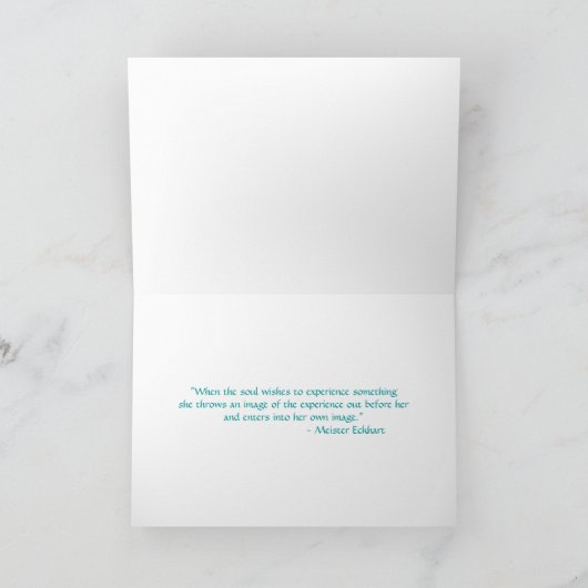 Anahata Chakra Karte (Innenseite)