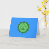 Anahata Chakra Karte (Gelbe Blume)