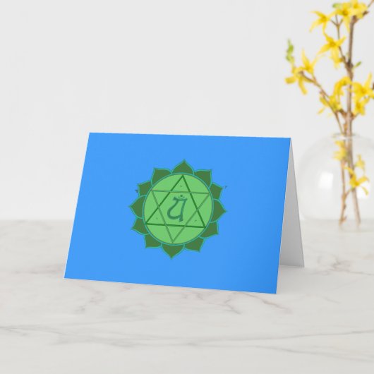 Anahata Chakra Karte (Gelbe Blume)