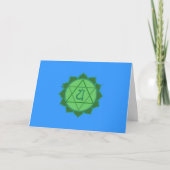 Anahata Chakra Karte (Vorderseite)