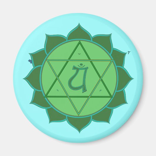 Anahata Chakra Magnet (Vorne)