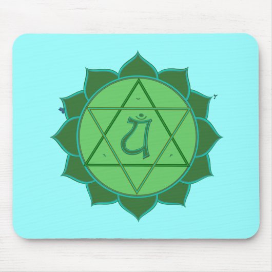 Anahata Chakra Mousepad (Vorne)