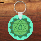 Anahata Chakra Schlüsselanhänger (Vorderseite)