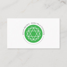 Anahata Heart Chakra Business Card Visitenkarte