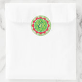 Anahata Heart Chakra Classic Round Sticker, Matte Runder Aufkleber (Tasche)