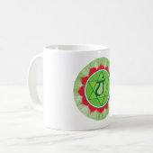 Anahata Heart White 325 ml Classic White Tasse (Vorderseite Links)