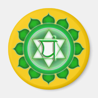 Anahata oder Herz des 4. Chakra Magnet