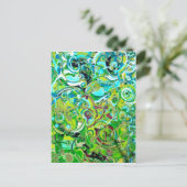 Anahata - offene Energien Postkarte (Stehend Vorderseite)