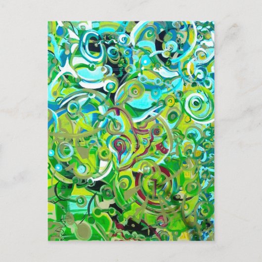 Anahata - offene Energien Postkarte (Vorderseite)