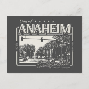 ANAHEIM CALIFORNIA POSTKARTE
