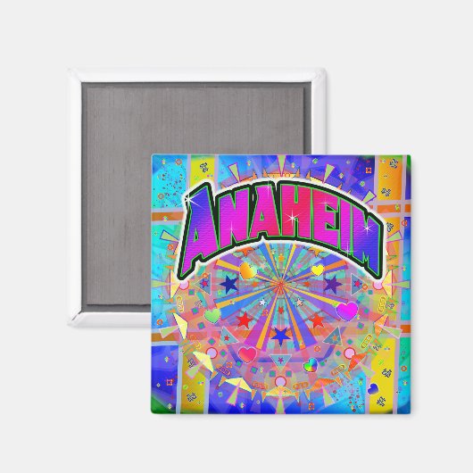 Anaheim Cosmic Unity Magnet (Vorderseite/Rückseite)