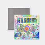 Anaheim Deep Dream Magnet (Vorderseite/Rückseite)