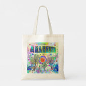Anaheim Deep Dream Tote Tag Tragetasche (Rückseite)