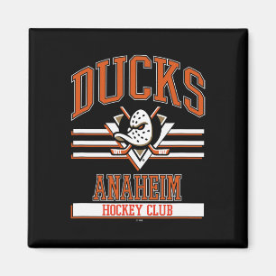 Anaheim Ducks Hockey Club Schwarz Offiziell Lizenz Magnet