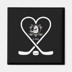 Anaheim Ducks Valentine Sticks Schwarz Nhl Offizie Magnet
