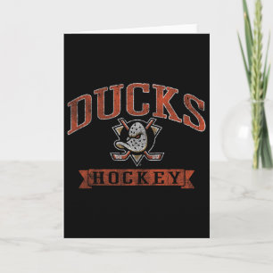 Anaheim Ducks Vintage Hockey Schwarz Nhl Offiziell Karte