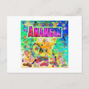 Anaheim Epoch Hour Feiertagskarte Feiertagspostkarte