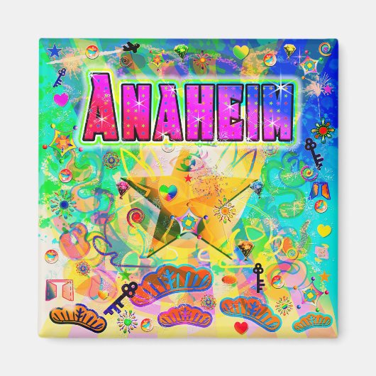 Anaheim Epoch Hour Magnet (Vorne)