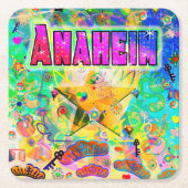 Anaheim Epoch Hour Untersetzer (Vorderseite)