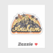 Anaheim, Kalifornien Aufkleber (Blatt)