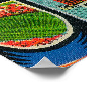 Anaheim, Kalifornien - Große Buchstabenszenen Poster (Ecke)