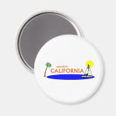 Anaheim, Kalifornien Magnet (Vorderseite/Rückseite)