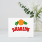 Anaheim, Kalifornien Postkarte (Stehend Vorderseite)