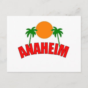 Anaheim, Kalifornien Postkarte