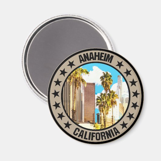 Anaheim Magnet (Vorderseite/Rückseite)