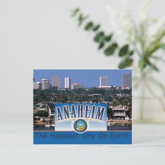 ANAHEIM POSTKARTE (Stehend Vorderseite)