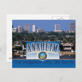 ANAHEIM POSTKARTE (Vorne/Hinten)