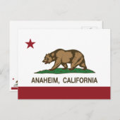 Anaheim Postkarte (Vorne/Hinten)