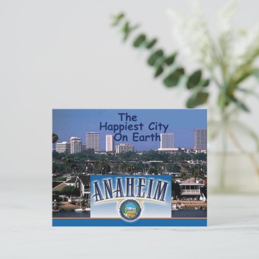 ANAHEIM POSTKARTE (Stehend Vorderseite)