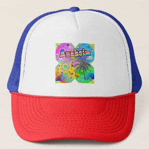 Anaheim Quadro Seasons Hat Truckerkappe