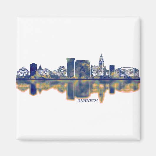 Anaheim Skyline Magnet (Vorne)