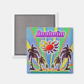 Anaheim Summer Liebe Magnet (Vorderseite/Rückseite)