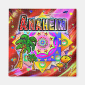 Anaheim Tropical Friends Magnet (Vorne)