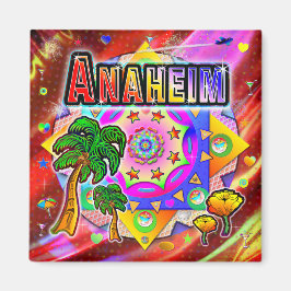 Anaheim Tropical Friends Magnet