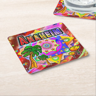 Anaheim Tropical Friends Untersetzer