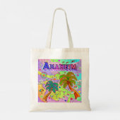 Anaheim Vacation Target Tote Bag Tragetasche (Rückseite)