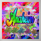 Anaheim Vista Express Poster (Vorne)