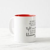 Anais Nin Inspirational Zitat-Tasse Zweifarbige Tasse (Vorderseite Links)