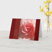 Anais Nin Quote Card in Rosa Karte (Gelbe Blume)