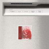 Anais Nin Quote Magnet in Pink (In Situ (Geschirrspüler))