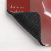 Anais Nin Quote Mousepad in Pink (Ecke)