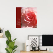 Anais Nin Quote Poster in Pink (Heimbüro)