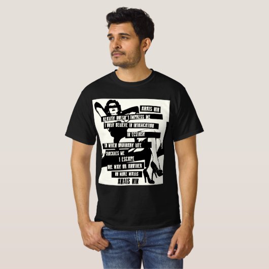 Anais Nin T-Shirt (Vorne ganz)